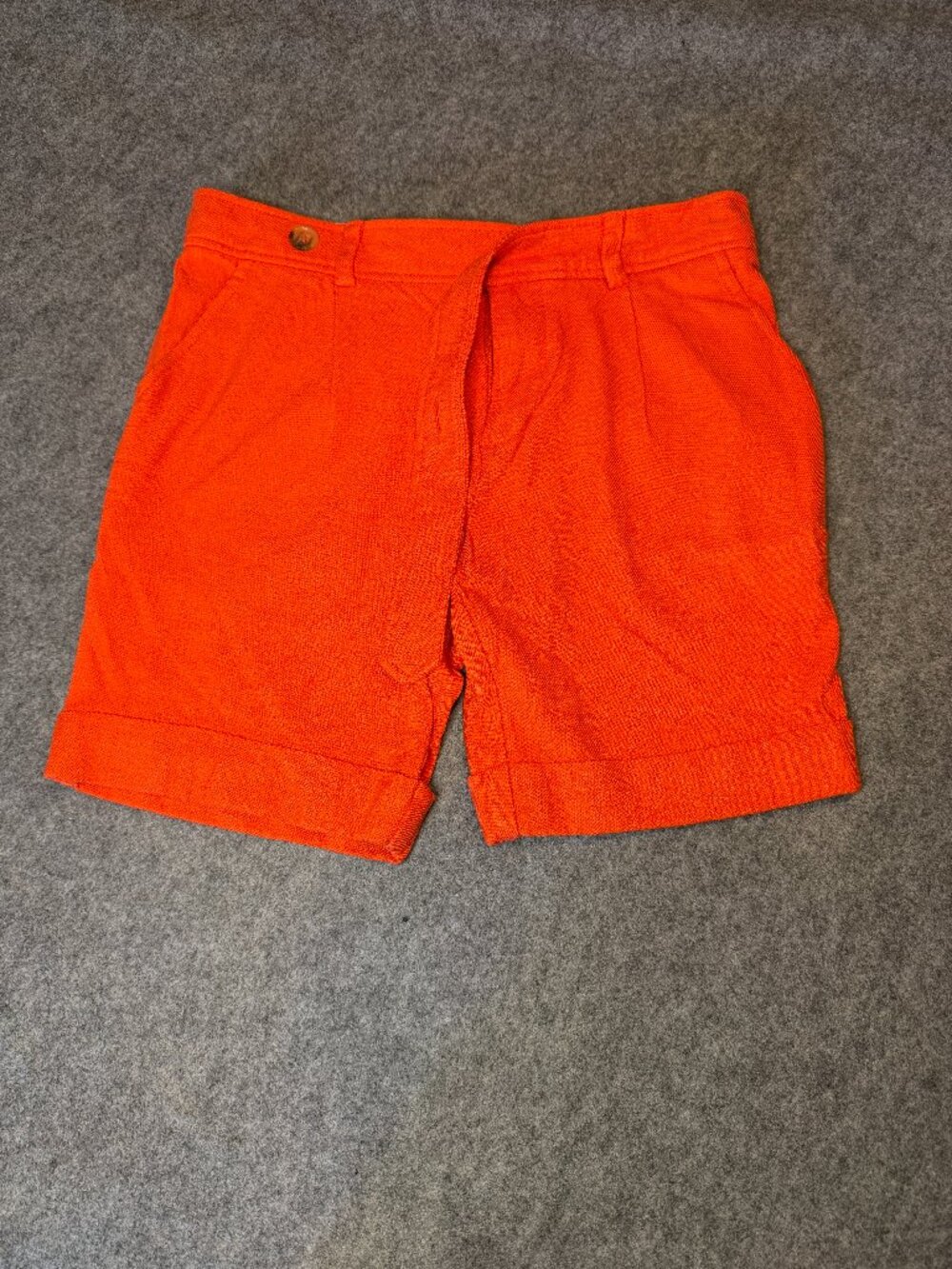Mr Turk Men’s Orange Tailored Shorts Size 29